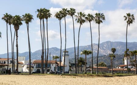 Santa Barbara, USA - May 31 2018: Santa Barbara, Malibu Mountains, California, United States of America, North Americaのeditorial素材