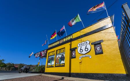 Kingsman, USA - MAY 26, 2018: Historic building on Route 66, Kingman, Arizona, USA America United States North Americaのeditorial素材