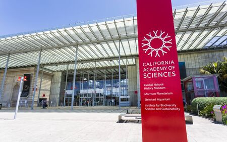 San Francisco, USA - June 7 2018: California Academy of Sciences, Golden Gate Park, San Francisco, California, USA, North Americaのeditorial素材