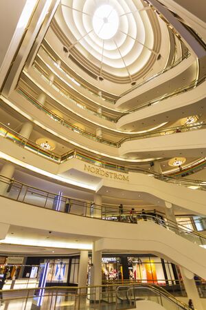 San Francisco, USA - June 9 2018: Westfield Shopping Centre, San Francisco, California, United States of America, North Americaのeditorial素材