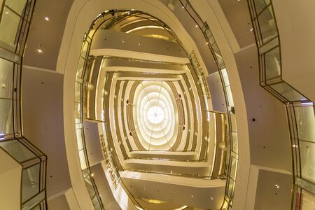 San Francisco, USA - June 9 2018: Westfield Shopping Centre, San Francisco, California, United States of America, North Americaのeditorial素材
