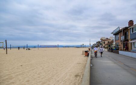 Los Angeles, USA - May 31 2018: Hermosa Beach, California, United States of America, North Americaのeditorial素材
