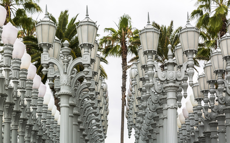 Broad Contemporary Art Museum, Los Angeles County Museum of Art, Los Angeles, California, United States of Americaのeditorial素材