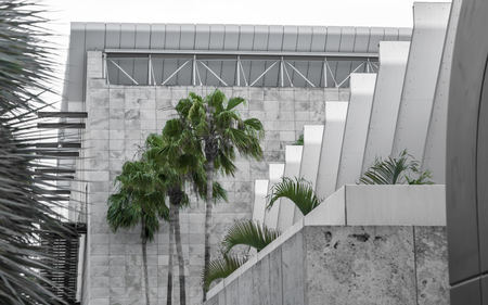 Broad Contemporary Art Museum, Los Angeles County Museum of Art, Los Angeles, California, United States of Americaのeditorial素材