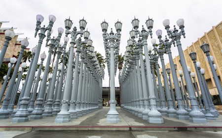 Broad Contemporary Art Museum, Los Angeles County Museum of Art, Los Angeles, California, United States of Americaのeditorial素材