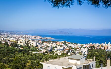 Crete, Greece - April 24 2018: View of Chania, Crete, Greek Islands Greece Europeのeditorial素材
