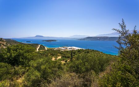 Crete, Greece - April 24 2018: Hellenic Air Force Base in Souda Bay, Crete, Greek Islands, Greece, Europeのeditorial素材