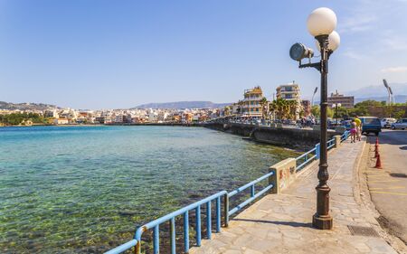 Crete, Greece - April 28 2018: Crete Greek Islands Greece Europeのeditorial素材