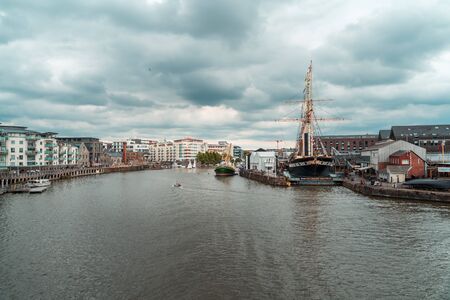 BRISTOL, ENGLAND - JULY 21, 2019: Bristol Harbour Festival in Bristol, United Kingdom Europeのeditorial素材
