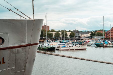 BRISTOL, ENGLAND - JULY 21, 2019: Bristol Harbour Festival in Bristol, United Kingdom Europeのeditorial素材