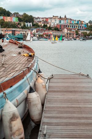 BRISTOL, ENGLAND - JULY 21, 2019: Bristol Harbour Festival in Bristol, United Kingdom Europeのeditorial素材