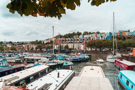 BRISTOL, ENGLAND - JULY 21, 2019: Bristol Harbour Festival in Bristol, United Kingdom Europeのeditorial素材