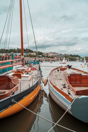 BRISTOL, ENGLAND - JULY 21, 2019: Bristol Harbour Festival in Bristol, United Kingdom Europeのeditorial素材