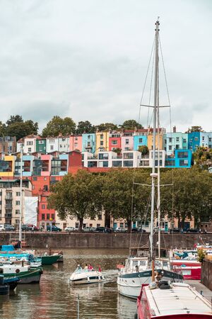 BRISTOL, ENGLAND - JULY 21, 2019: Bristol Harbour Festival in Bristol, United Kingdom Europeのeditorial素材