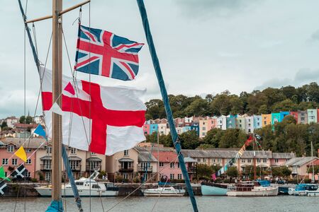 BRISTOL, ENGLAND - JULY 21, 2019: Bristol Harbour Festival in Bristol, United Kingdom Europeのeditorial素材