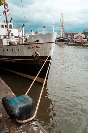 BRISTOL, ENGLAND - JULY 21, 2019: Bristol Harbour Festival in Bristol, United Kingdom Europeのeditorial素材
