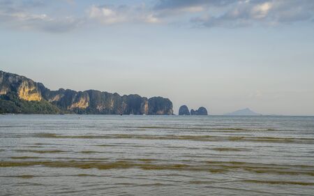 Ao Nang Beach, Krabi Province, Thailand, South East Asiaの写真素材