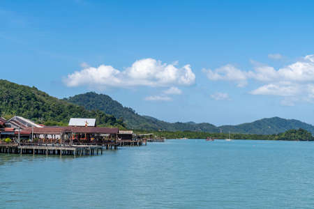 Koh Lanta, Thailand - December 27th 2019: Historical landmark in Koh Lanta Old Town, Ko Lanta Island, Phang Nga Bay, Thailand, Southeast Asia, Asiaのeditorial素材