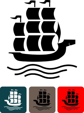 sailing vectorのイラスト素材