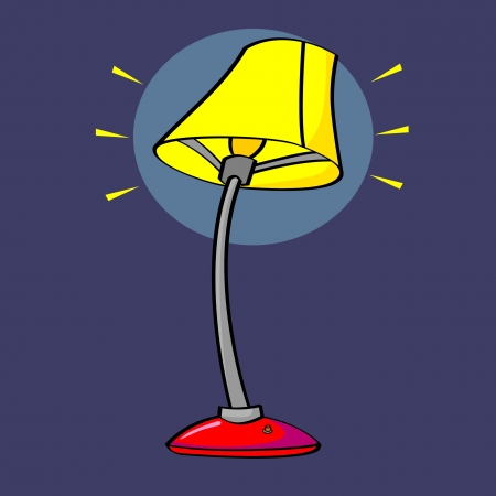  lamp shade vector illustrationのイラスト素材