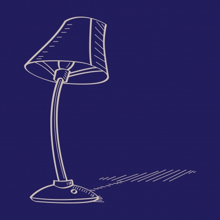  lamp shade vector illustrationのイラスト素材