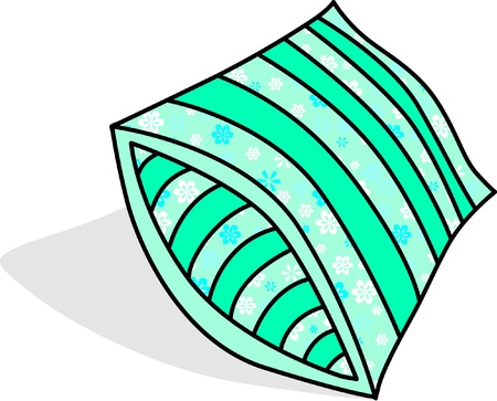 vector of pillow のイラスト素材