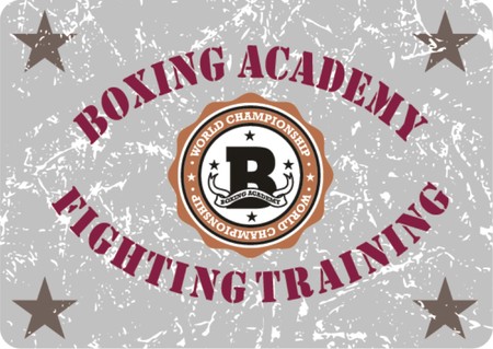 training boxing のイラスト素材