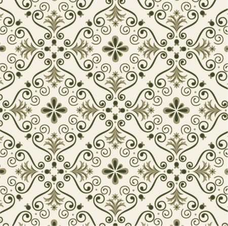 vector floral illustration in vintage style のイラスト素材