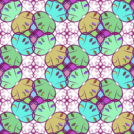 Seamless floral background. For your design, paper, fabric.のイラスト素材