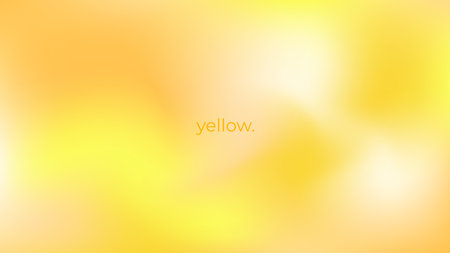 Abstract blurred gradient background in yellow colors. For covers, wallpapers, branding, social media, business cards and more. Vector format.のイラスト素材