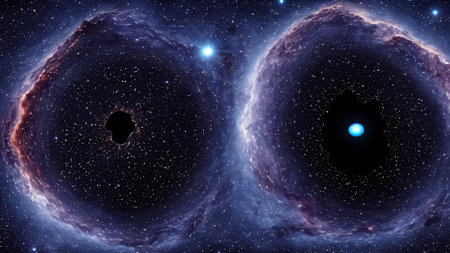 Cosmic art, science fiction wallpaper. Beauty of deep space. Billions of galaxies in the universe Cosmic art background.の素材