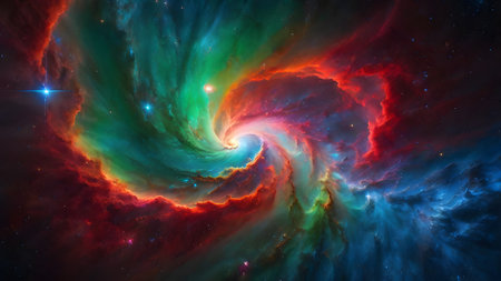 Planets and galaxy, science fiction wallpaper. Beauty in the universe.の素材