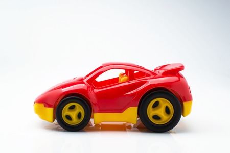 Childrens toy carの写真素材