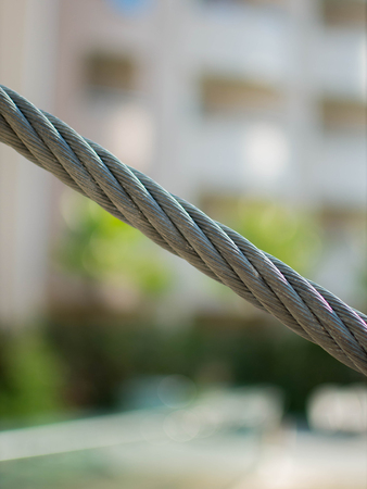 thick metal wire rope