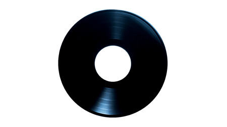 Vinyl retro recordの写真素材