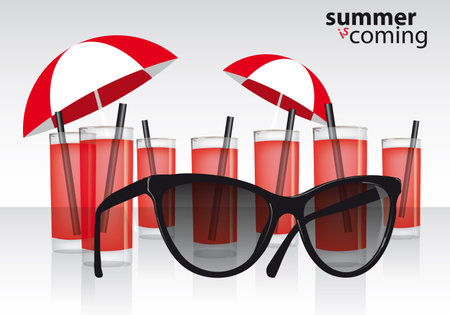 Vector sunglassesのイラスト素材