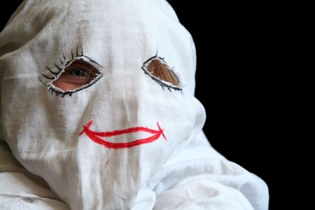 Little, funny ghostの写真素材