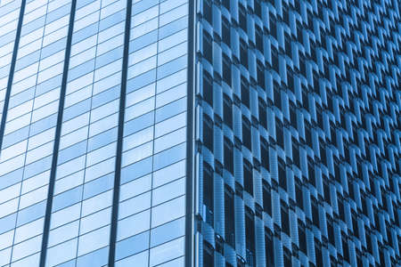 detail glass building background