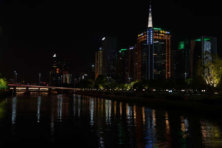 Zhujiang new townのeditorial素材