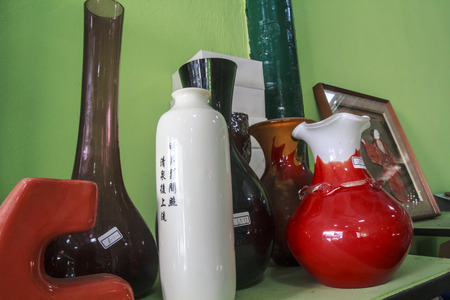 Ceramic Utensils and Decorationsの写真素材