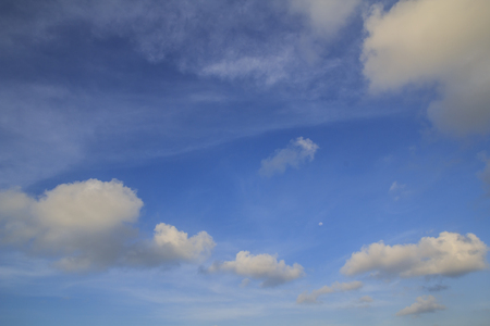 The sky is brightの写真素材