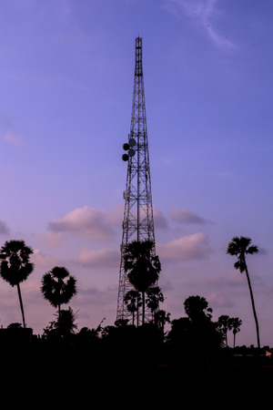 Power supply in the communityの写真素材