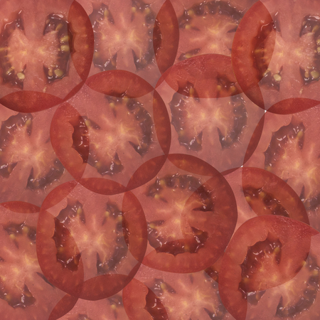 Tomatoes healthy food makes the body healthy.の写真素材