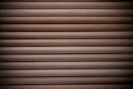 wooden background. Old brown wood texture.の写真素材
