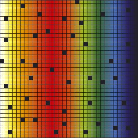 colored rainbow background, mosaicのイラスト素材