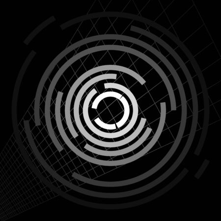 Geometric background, Template for flyers, banners, posters and placards, vector illustration, for different designのイラスト素材