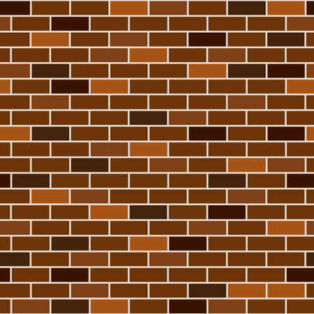 seamless pattern in the form of a brick wall, ornament for wallpaper and fabric, wrapping paper, background for different designsのイラスト素材