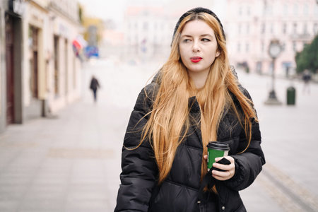 woman smoking cigarette addiction. portraitの写真素材