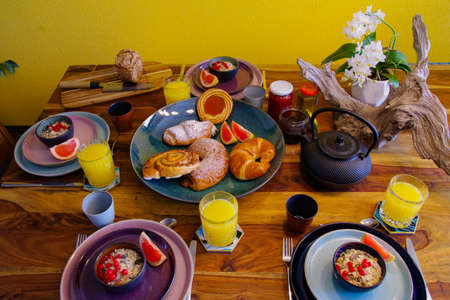 Sunday brunchの写真素材