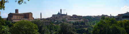 View ancient town in Sicilyの写真素材